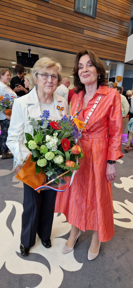 Mieke Bruls-Claassens onderscheiding
